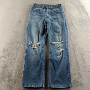 Vintage 80s Levis 501 Orange Tab Jeans 30 (Fits 28x27) Blue Faded Skater Canada